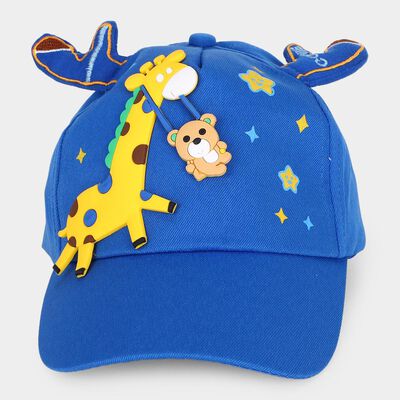 Kid's Blue Fabric Cap