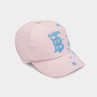 Kids' Pink Canvas Cap, , small image number null