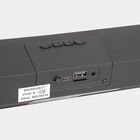 Plastic Speaker, Black, 400 mm X 90 mm X 123 mm, 2000 mAH, 10 W RMS, , small image number null
