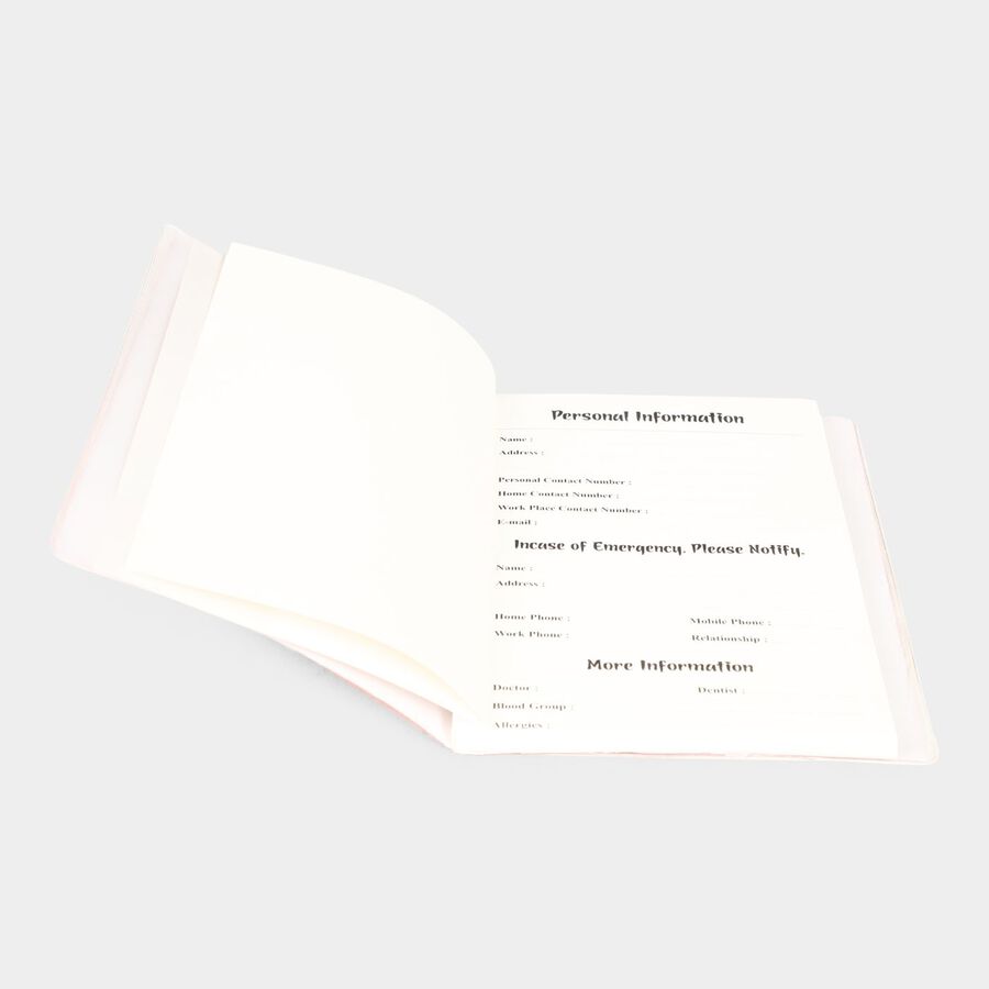 Ruled Diary 160 Pages, , large image number null
