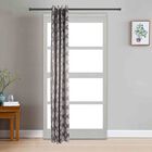 7ft. Grey Microfiber Door Curtain, , small image number null