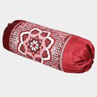 Maroon Polyester Bolster Cover, , small image number null