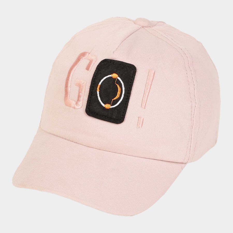 Kids' Pink Canvas Cap, , large image number null