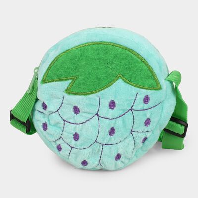 Kids Grapes Shape Fabric Bag