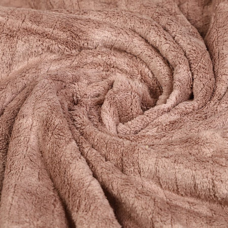280 GSM Brown Microfiber Bath Towel, , large image number null