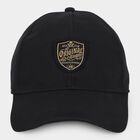 Men's Black Fabric Cap, , small