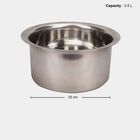 3.5 L Induction Compatible Stainless Steel Patila, , small image number null