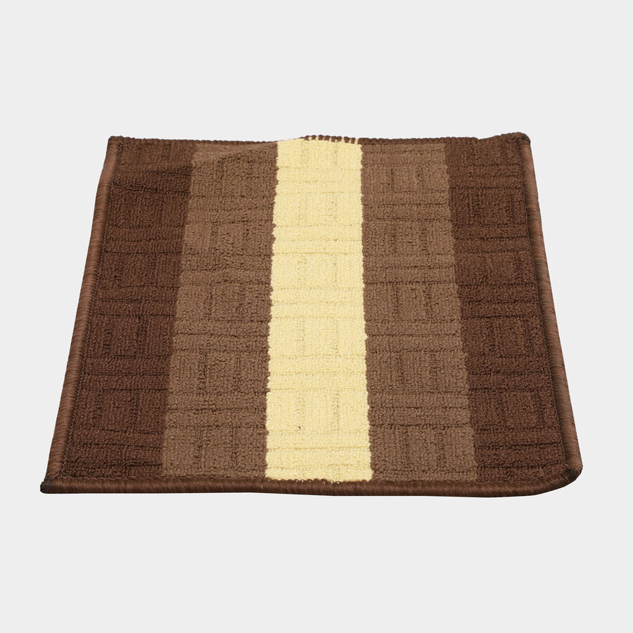 Anti-Skid Brown Polypropylene Door Mat, , large image number null