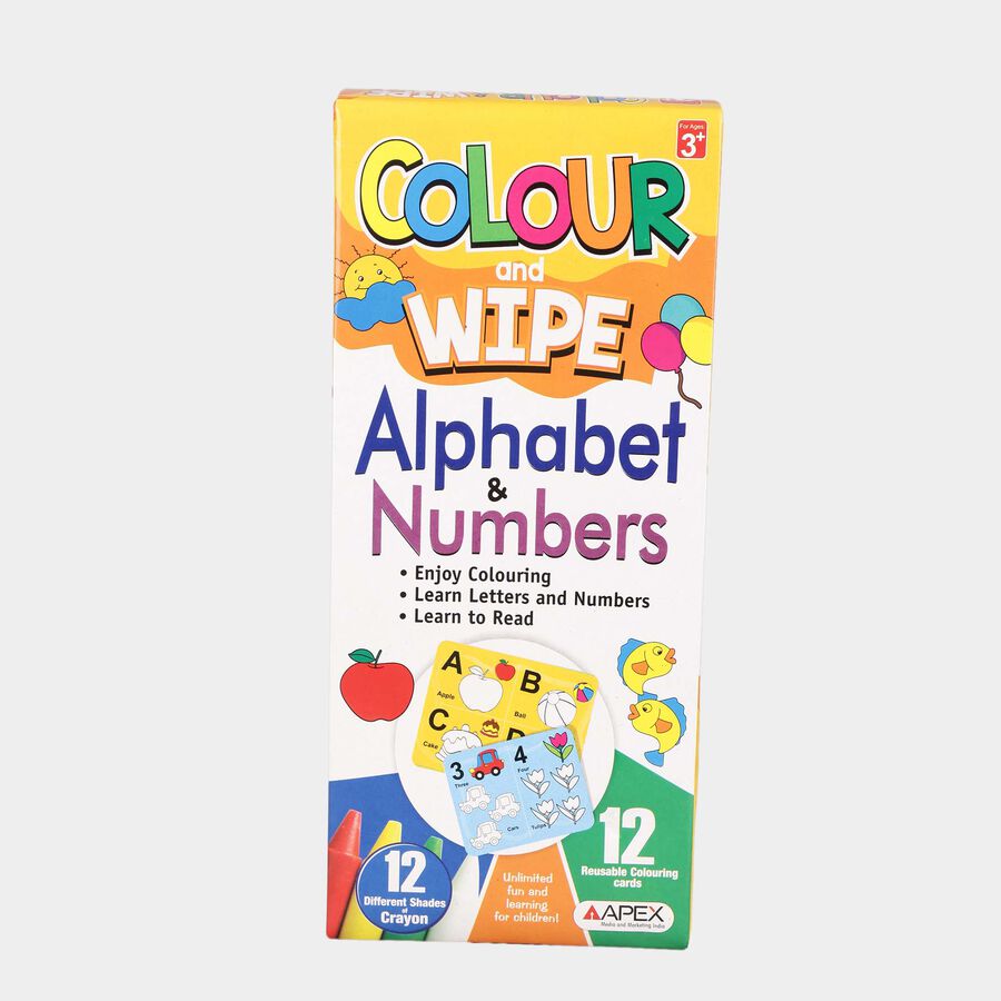 Wipe & Clean Educational Activity Toy, , large image number null