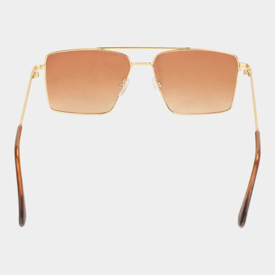 Men's Square Sunglasses, Metal, , large image number null