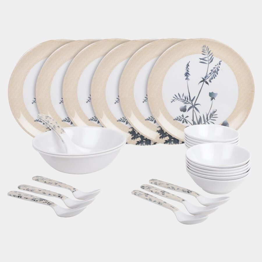 28 Pcs. Melamine Dinner Set, , large image number null