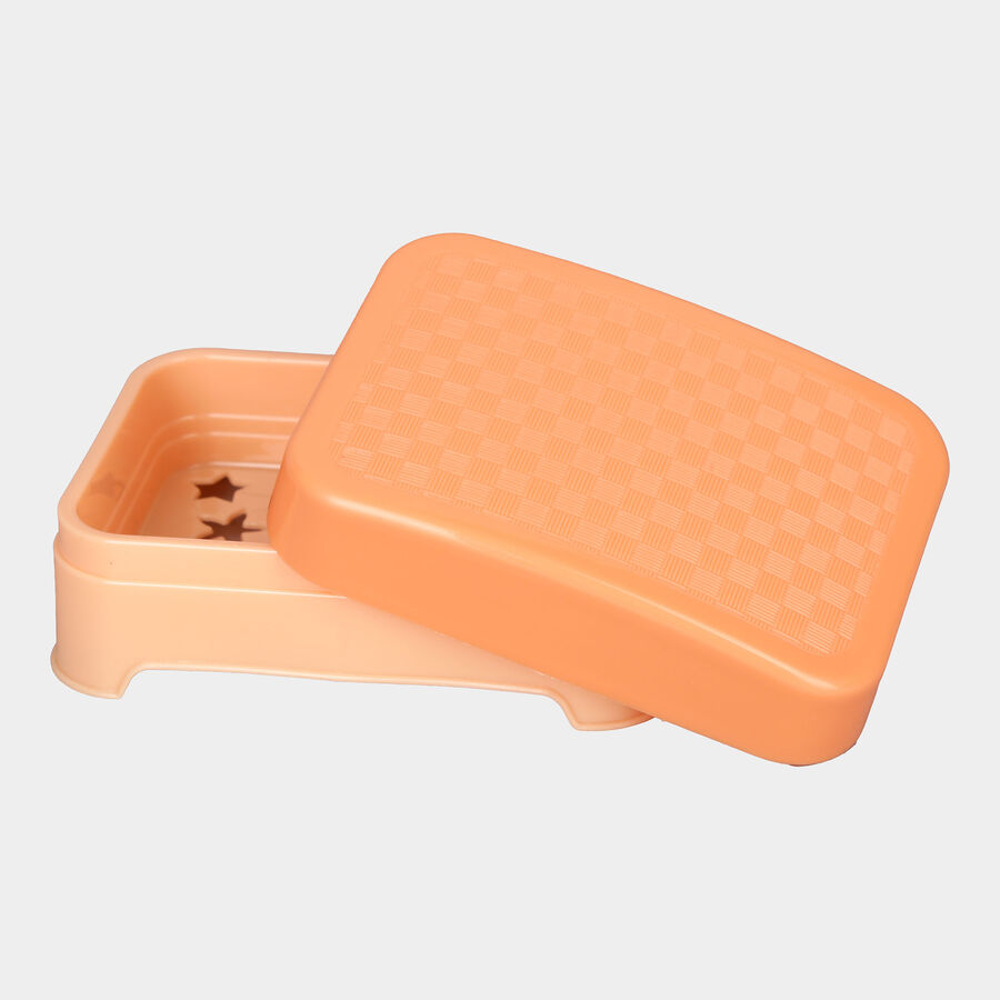 Plastic Soap Dish With Lid, , large image number null
