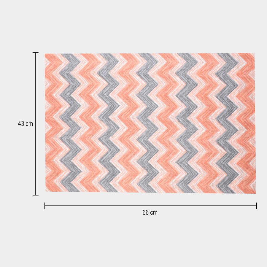 Peach Cotton Double Bedsheet With Pillow Cover, , large image number null
