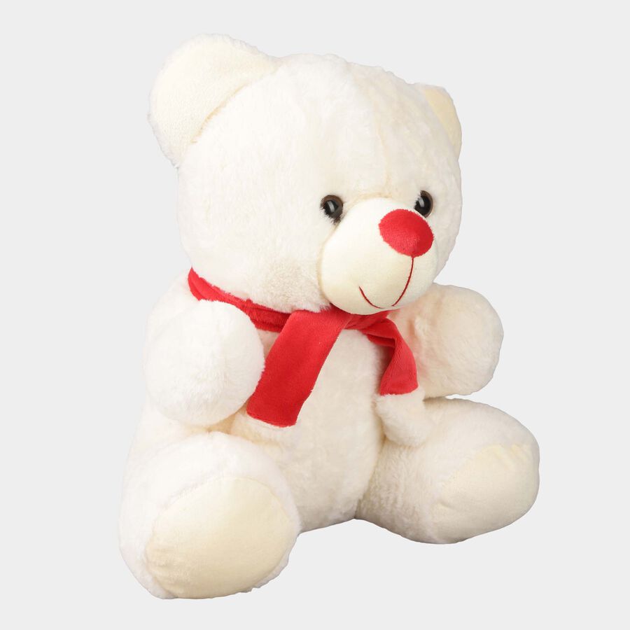 Cream Teddy Bear With Bow, , large image number null