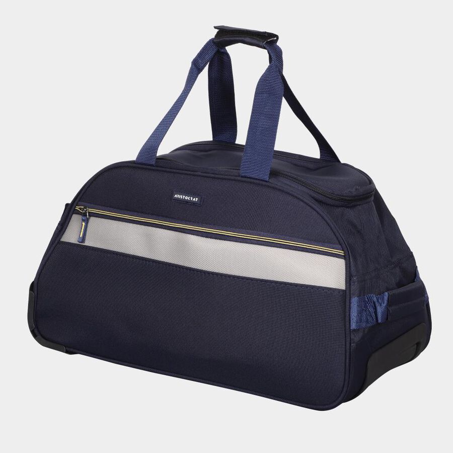 Dark Blue Polyester Duffle Trolley, , large image number null