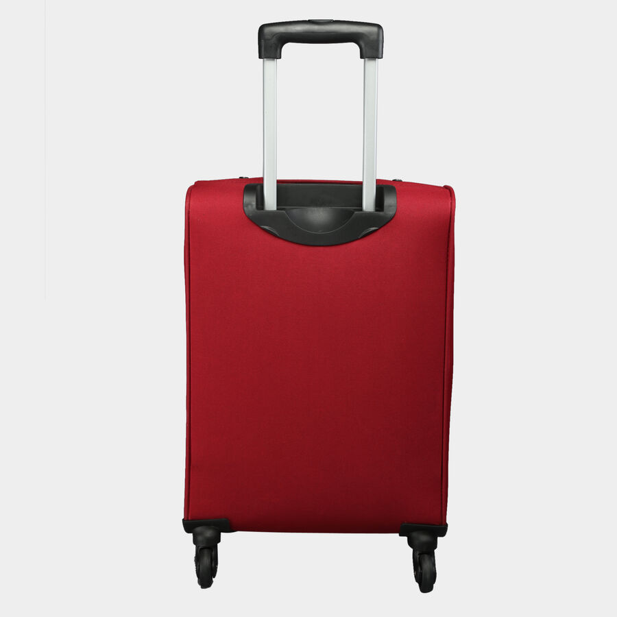 1 Pc. 4-Wheel Polyester Soft Case Trolley, Small, , large image number null