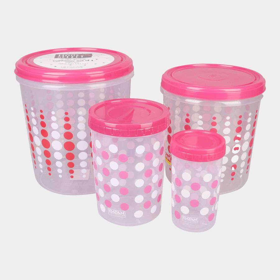 Plastic Container Set of 4, , large image number null