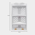White Plastic Bathroom Stand, , small image number null