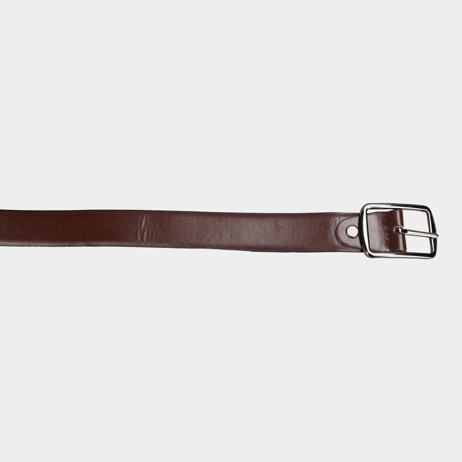 Men's Black Polyurethane Formal Belt, , large image number null