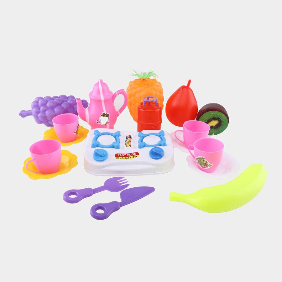 Plastic Fruit Set of 4, , large image number null