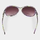 Women's Plastic Gradient Round Sunglasses, , small image number null