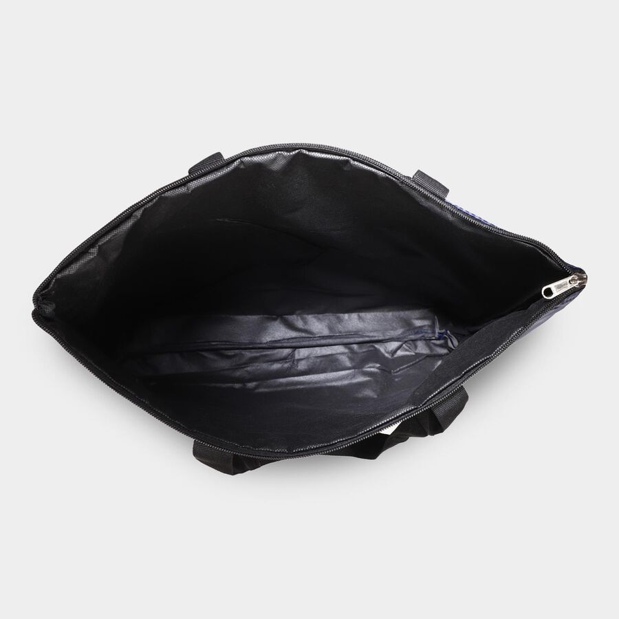 Navy Blue Fabric-Nylon Bag, , large image number null