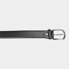 Men's Black Polyurethane Casual Belt, , small