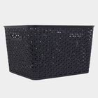 Black Large Plastic Basket, , small image number null