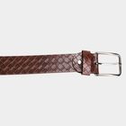 Men's Brown Polyurethane Casual Belt, , small image number null