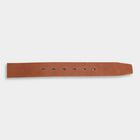 Men's Tan Polyurethane Formal Belt, , small image number null