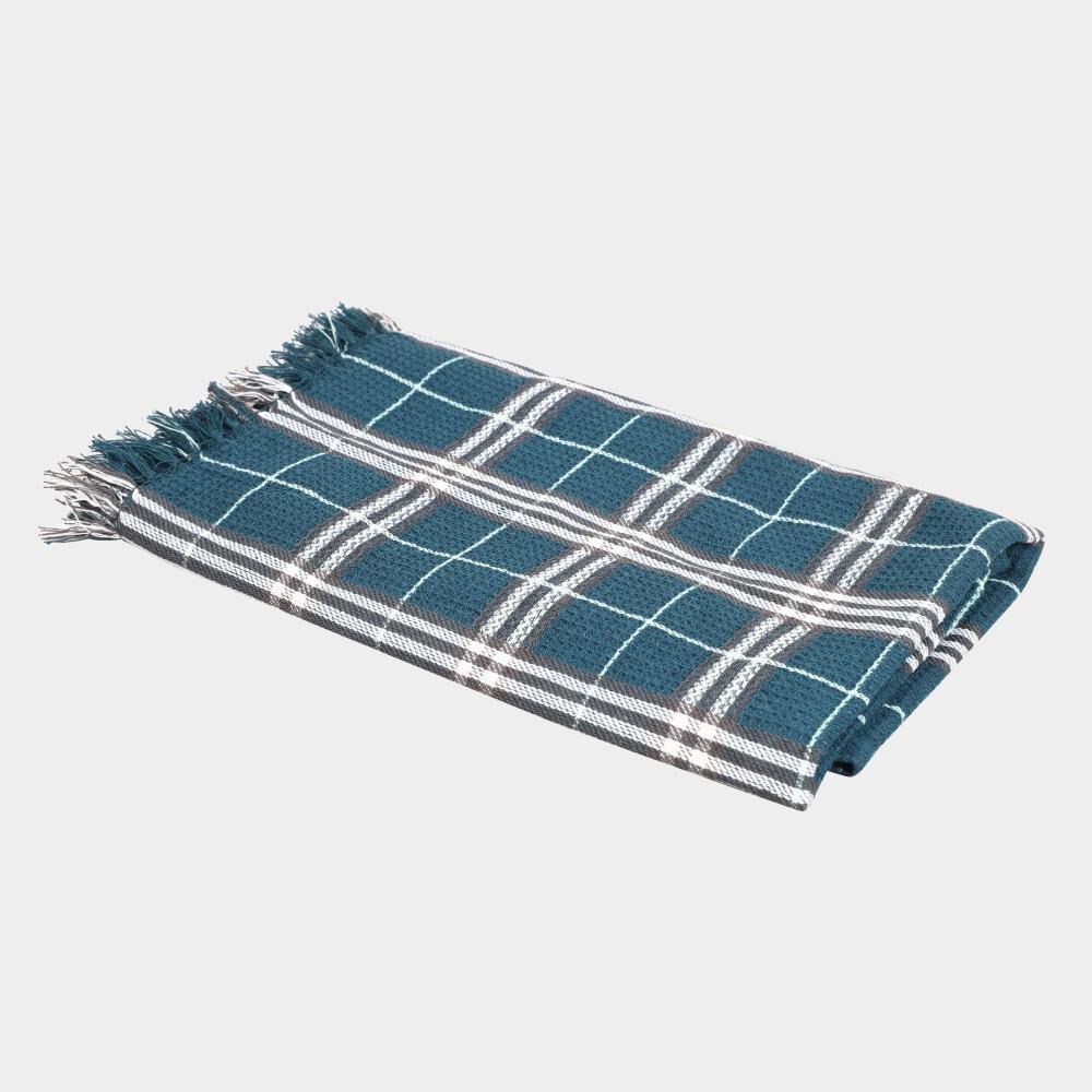 Home Beautiful                         110 GSM Teal Blue Cotton Bath Towel