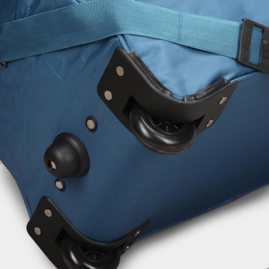  Mid Blue Polyester Duffle Trolley, , large image number null