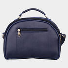 Women Plain Blue Sling Bag, , small image number null