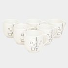 Bone China Mug, 150 ml, Set of 6, , small image number null