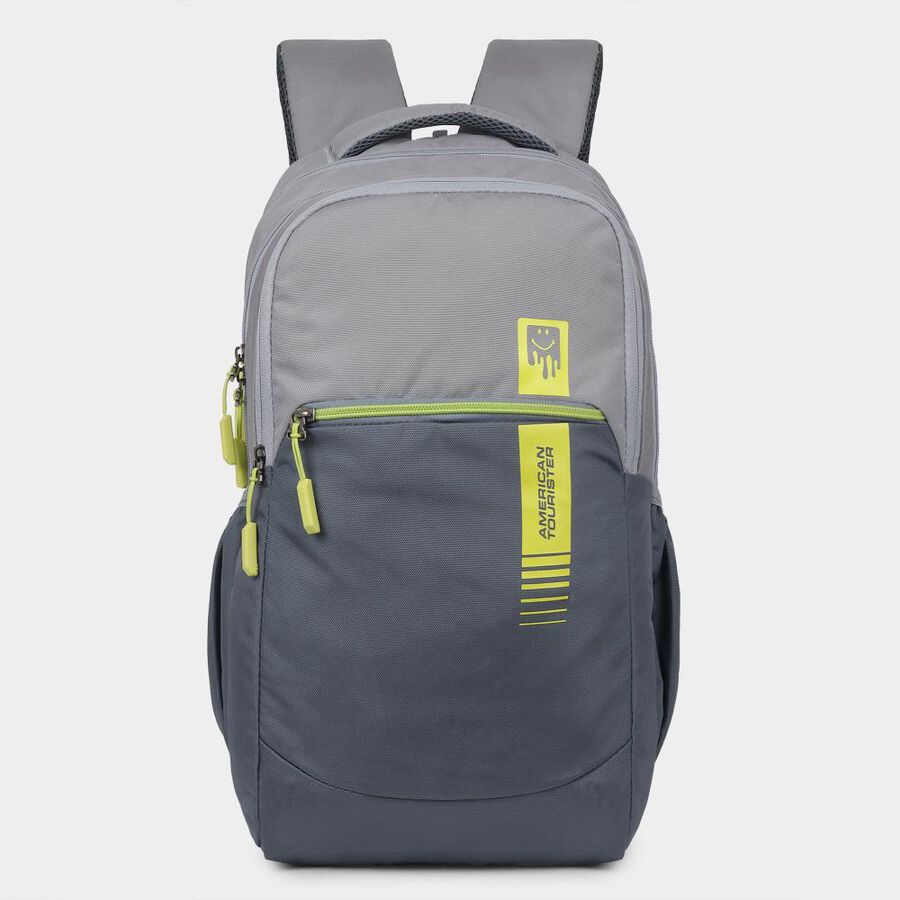 Light Grey Polyester Back Pack, , large image number null