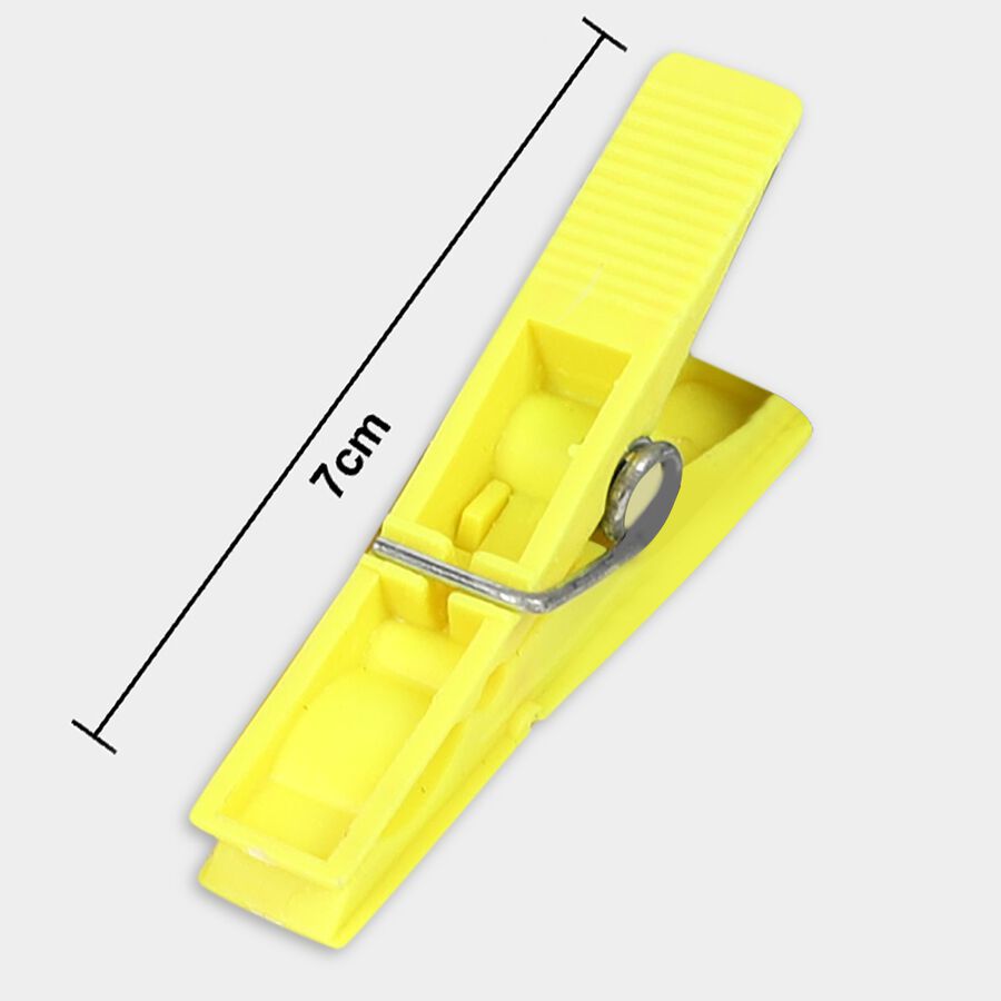 Plastic Cloth Clips-Set of 12 (Color/Design May Vary), , large image number null