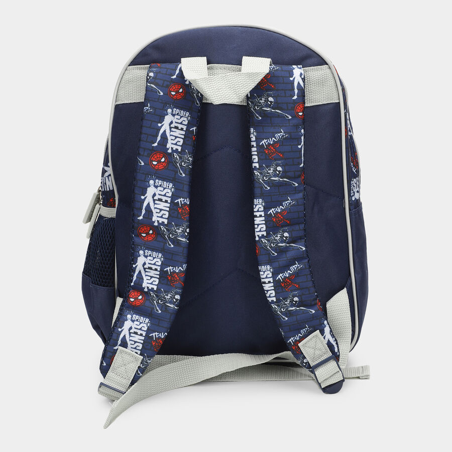 Spider Man Printed Fabric Backpack, , large