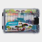 Kid's Unicorn Coloring Frame with Oil Pastel Colors , , small