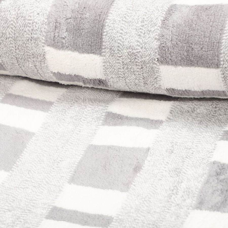 280 GSM Grey Microfiber Bath Towel, , large