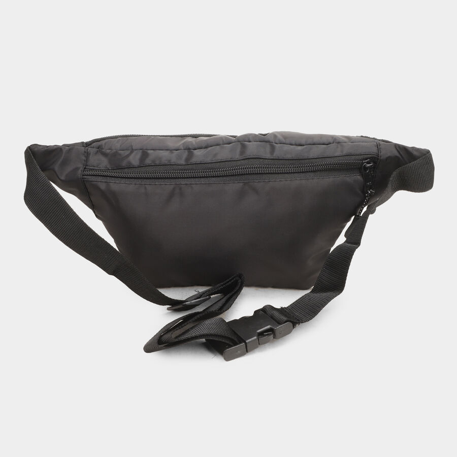 Black Nylon/Polyester Waist Pouch, , large image number null