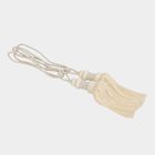 Cream Microfiber Tieback Rope, , small image number null