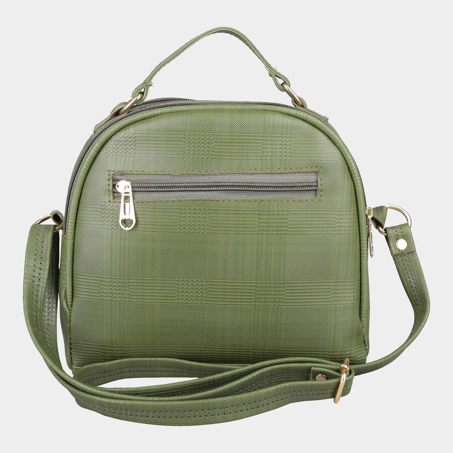 Women's Polyurethane Zipper Handbag, , large image number null