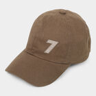 Men's Brown Cotton Cap, , small image number null