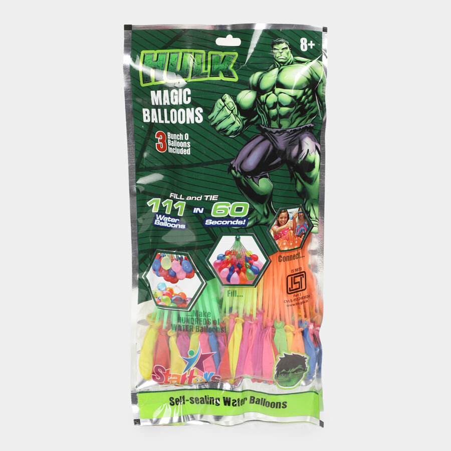 Hulk Water Balloon Set, , large image number null