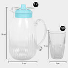 Lemon Jug With Glass,Set of 4, , small image number null