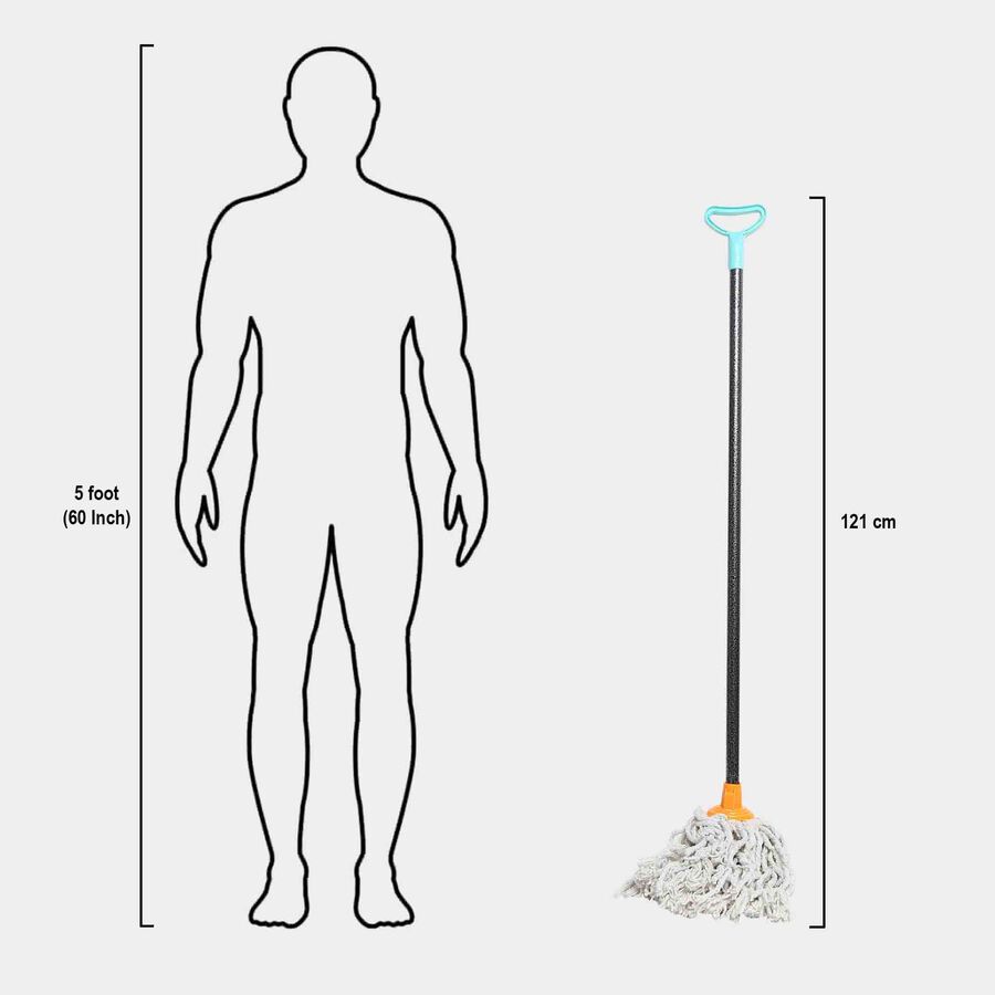 Cotton Mop - Color/Design May Vary, , large image number null