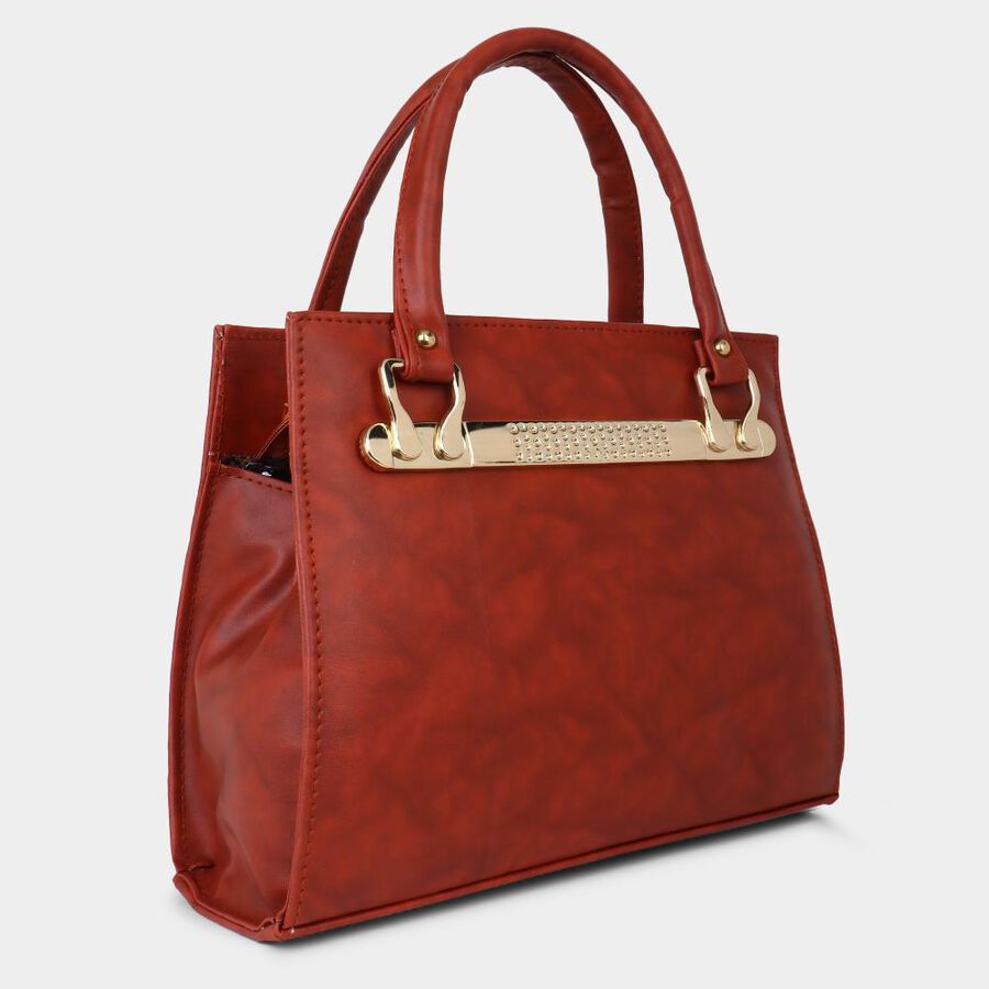 Women's Cherry Polyurethane Hand Bag, , large image number null