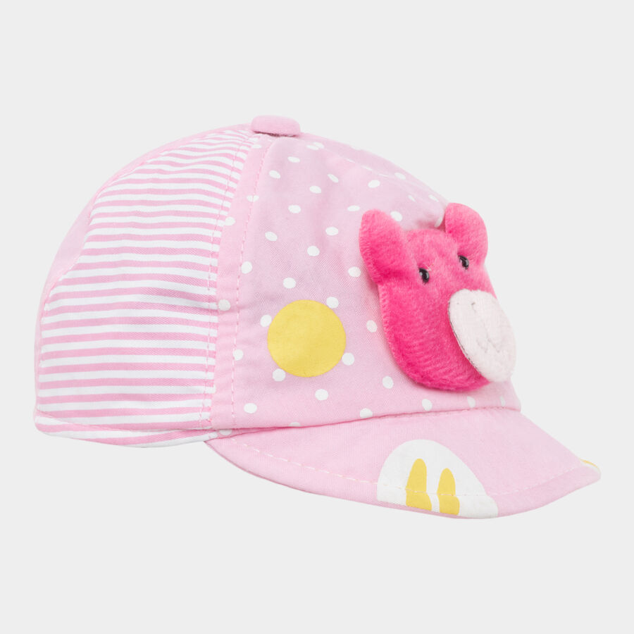 Kids' Pink Fabric Cap, , large image number null