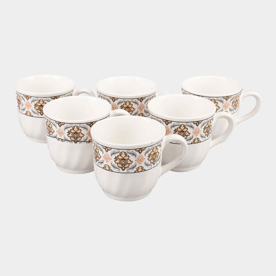 120 ml Stoneware Cup, Set of 6, , large image number null