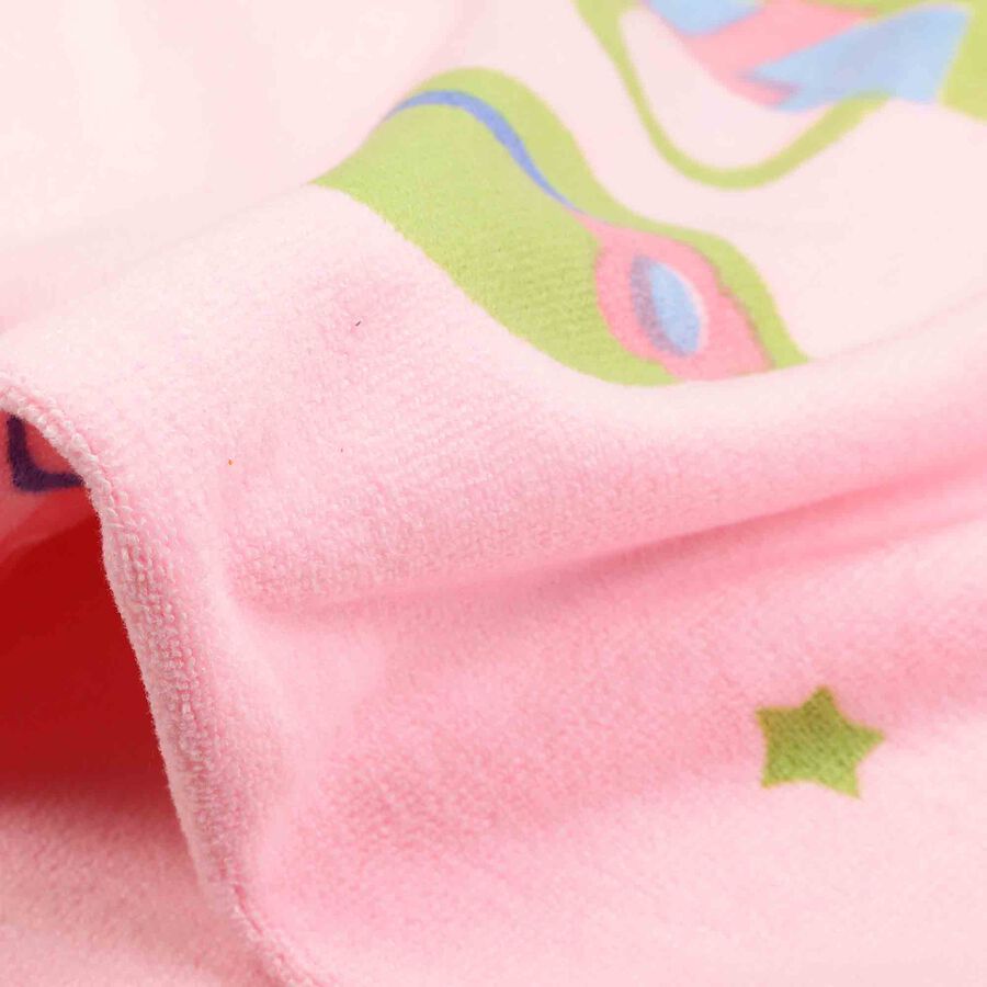 380 GSM Pink Polyester Baby Towel, , large image number null